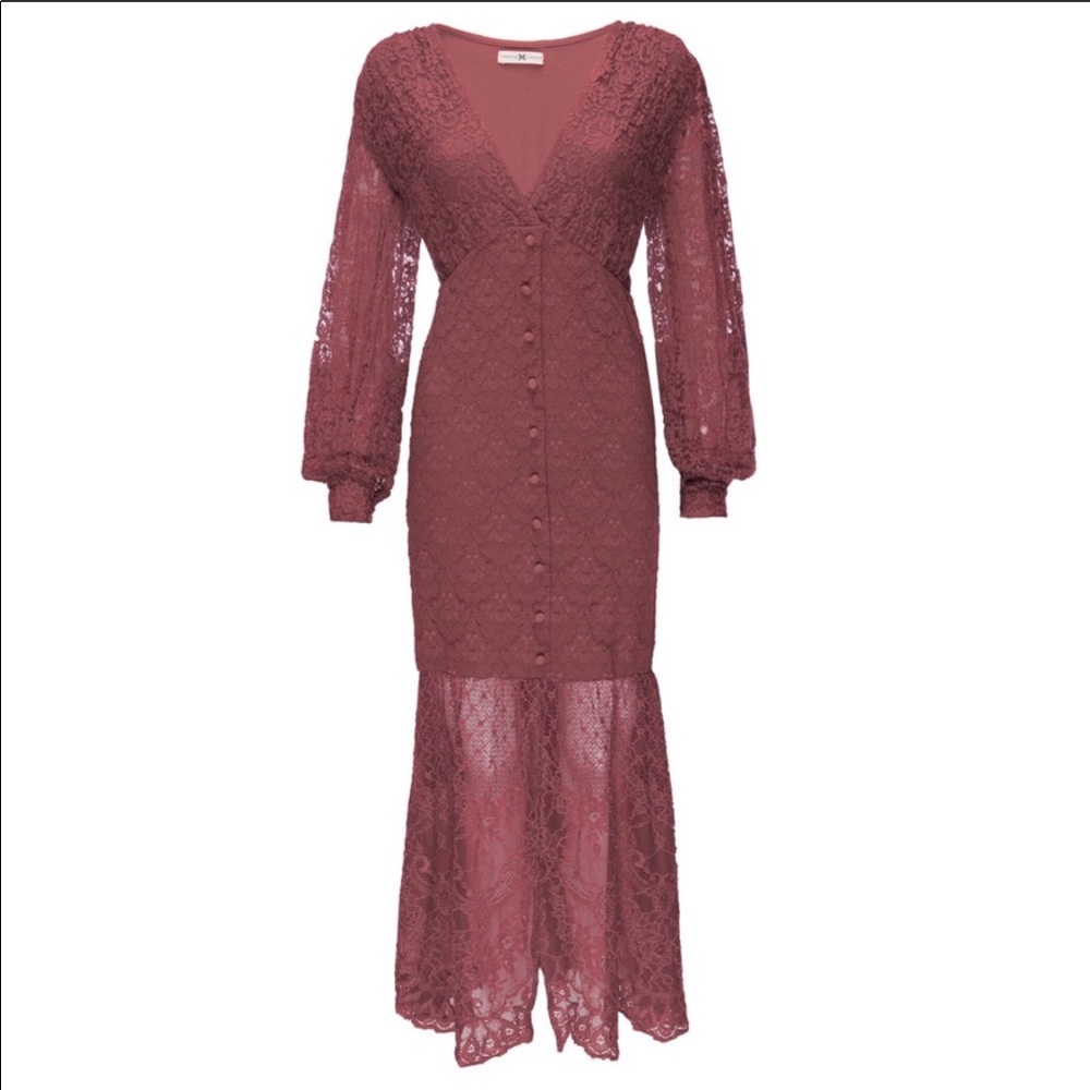 NWT Nightcap for Free People Sienna Lace Maxi Dress